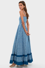 Blue Checkmate Dress
