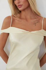 Aileen Off the Shoulder Maxi Dress