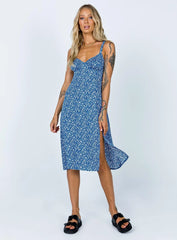 Georgia Midi Dress Navy