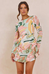 Picaso Dress - Green