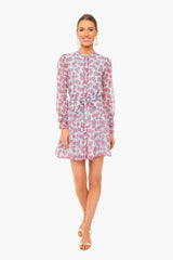Dragonfruit Tilly Ruffle Eyelet Dress