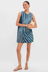 Indigo Mariner's Knot Clements Dress